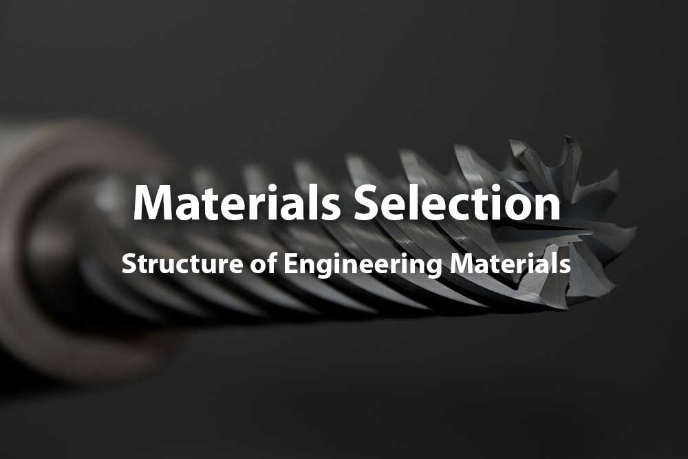 Structure of Engineering Materials title slide